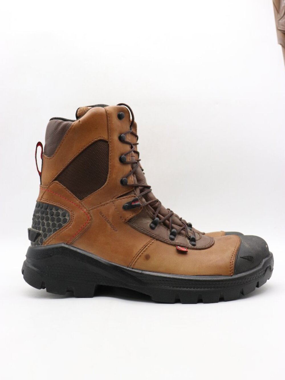 Red Wing Electric Hazard Men's 12 D Steel Toe BOA Waterproof Brown Leather